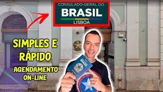 COMO FAZER AGENDAMENTO ON LINE NO CONSULADO BRASILEIRO EM PORTUGAL?