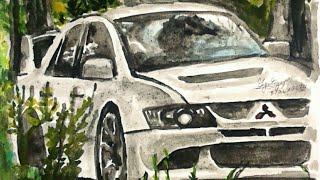 Another evo this time its an evo 8 speed paint.