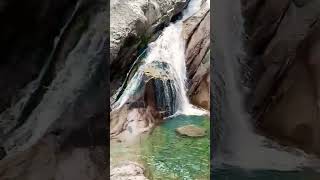 kumrat Waterfall ♥️ #nature #naturesbeauty #waterfall #mountain #naturewonders #travel #lowry #river