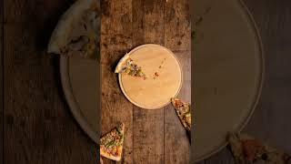 Homemade pizza using Raw Himalayas Baking Special Himalayan Flour #ytshorts