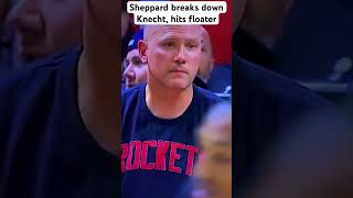 NBA Summer League: Reed Sheppard breaks down Knecht #nba #highlights #shorts