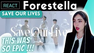 REACTING to FORESTELLA ( 포레스텔라 ) - 'Save our lives' M/V