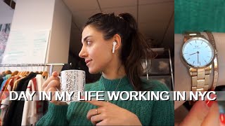 DAY IN MY LIFE WORKING IN NYC (FT. Daniel Wellington)