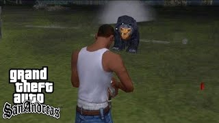 أخيرا وجدت الدب الشرس في قراند سان أندرياس | GTA San Andreas Bear Mod