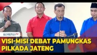 Visi Misi Andhika dan Luthfi di Debat Pamungkas Pilkada Jateng 2024