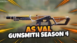 Gunsmith AS VAL in Season 4 - CODM