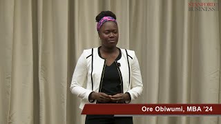 Beyond Aid: Investing in Africa’s Future | Ore Obiwumi, MBA ’24