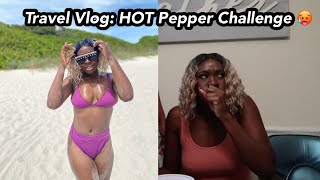 Travel Vlog | Solo Trip to Florida | HOT Pepper Challenge | Everything Teash