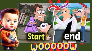 Phineas and Ferb From Beginning to End Cartoon (Did Candace catch them ) Story Recap