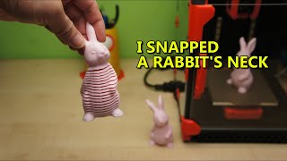 3D Printed Springy Rabbit