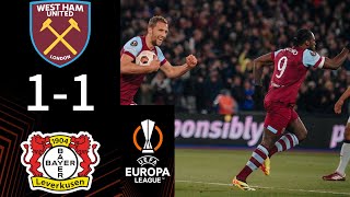 West Ham 1-1 Bayer Leverkusen - ANTONIO GOAL!!!