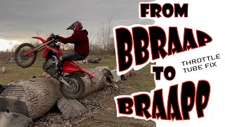 DIY Throttle Tamer - 2024 Honda CRF450RL