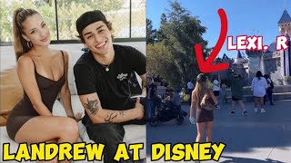 Lexi Rivera and Andrew Davila Caught On A Date At Disney Land!!? 💞🥰 #landrew