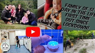 FAMILY OF 5 / DAY IN THE LIFE VLOG 2020 / SPEED CLEAN / WOODLAND CLIMB