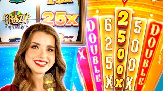 THE BIGGEST 25X CRAZY TIME TOP SLOT OF THE YEAR! (INSANE)