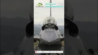 Jet Tempur F 16 Bersiap untuk Lepas Landas #shorts #military