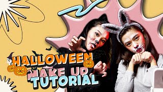 SIMPLE HALLOWEEN MAKE UP TUTORIAL - JADI KUCING GARONG, RAWR!!! Feat. Sassy