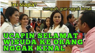 NGUCAPIN SELAMAT KE ORANG NGGAK KENAL