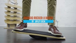 Bamboo Rocker-X Board by UPLIFT Desk