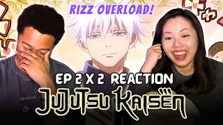 GOJO IS TOO MUCH! | *Jujutsu Kaisen* S2 Ep 2 (FIRST TIME REACTION)