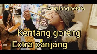 Kentang goreng extra panjang di JEPANG