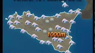 Meteo Channel-Previsione venerdì 10 Febbraio 2012