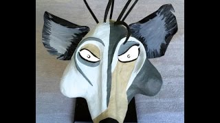 Hyena Mask - Video BROKEN, see COMMENTS for NEW link