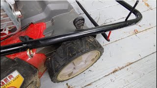 How to Adjust Wheel Height on a Snapper Self-Propelled Lawnmower