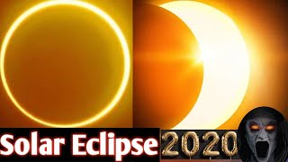 Solar Eclipse || 21'Jun  2020 New Live Video ||