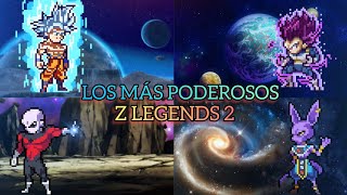 6 PERSONAJES MÁS PODEROSOS Y SORPRENDENTES DE Z LEGENDS 2 ( ¿LO SABÍAS? ) #shorts