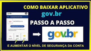 Conta GOV BR - Passo a passo como cadastrar no GOV.BR e obter nível segurança Prata e Ouro