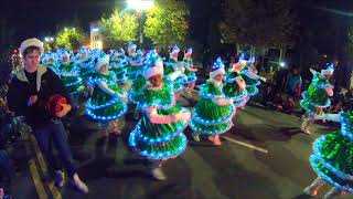 Dancing XMas Trees,Castro Valley 2017