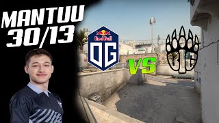 CSGO POV OG MANTUU (30/13) VS BIG DUST 2 Spring Sweet Spring 2 03.06.21!