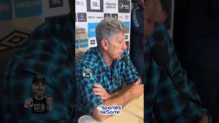 Em coletiva, Renato falou sobre o aproveitamento de jogadores da base na temporada.