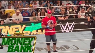 John Cena announces his retirement from WWE @ MITB in Toronto!!! 7/6/2024