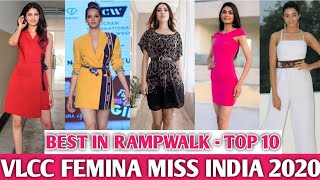 Best In Rampwalk Top 10 - VLCC Femina Miss India 2020