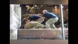 لحظه هجوم الحيونات على الانسان Attack animals on the human