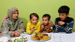 Yak Meat Yakhni Pulao In Tawa ||  Yahkni Pulao Recipe By Mountain Cooking| #mountaincooking