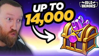 Idle Heroes - Up to 14,000 Contract Starry Gems?!?!