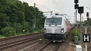 Die SIEAG BR 193 965 als Snälltåget D301 durch Berlin Gesundbrunnen mit Doppelmakro