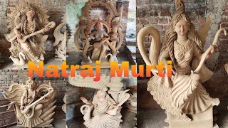 Saraswati Puja Natraj Murti full teyari 🙏🙏🔥🔥 #rahulprajapatiabvlogs