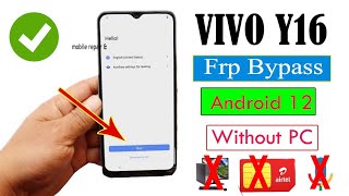 Vivo Y16 Frp Bypass Android 14 / Vivo Y16 Google Account Bypass