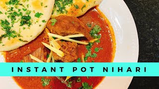 INSTANT POT NIHARI