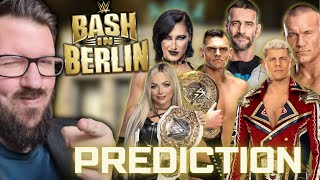 WWE BASH IN BERLIN - XXL PREDICTION 🤩🔥