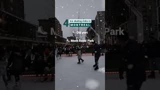 4 Ice skating rinks to check out in Montreal! #shorts