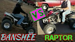 392 Banshee vs. 719 Raptor DRAG RACE!