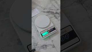 Kitchen weighing scale unboxing/how it's working/demo#shorts