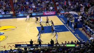 Scouting Andrew Wiggins - Toledo vs Kansas (2013-Dec-30)