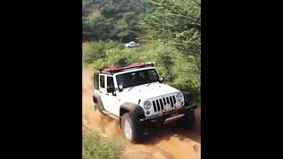 Thar and Jeep Wrangler off roading comparison