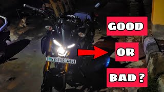 Mt 15 V2 Headlight Test | Light Test Mt 15 v2 | Mt 15 2.0 #mt15 #mt15v2